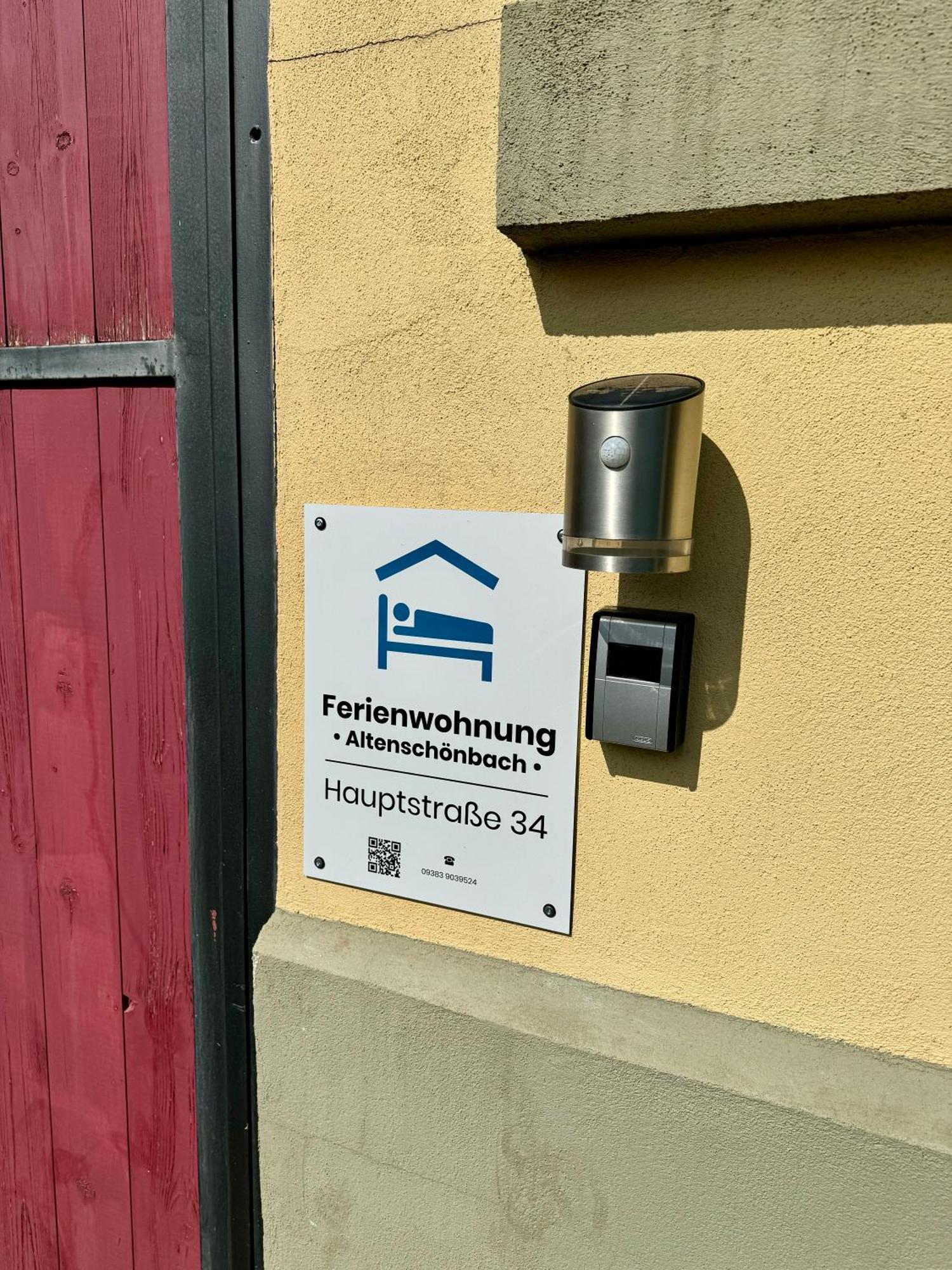 Ferienwohnung Altenschoenbach Prichsenstadt Exterior foto